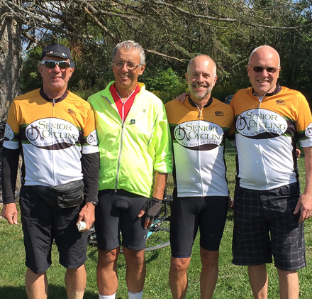 Senior Cycling is about making new friends!