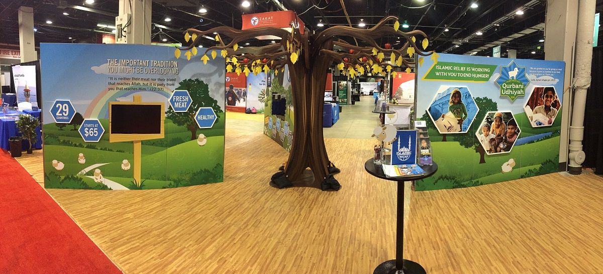 Custom Design Tree and Trade Show Booth 