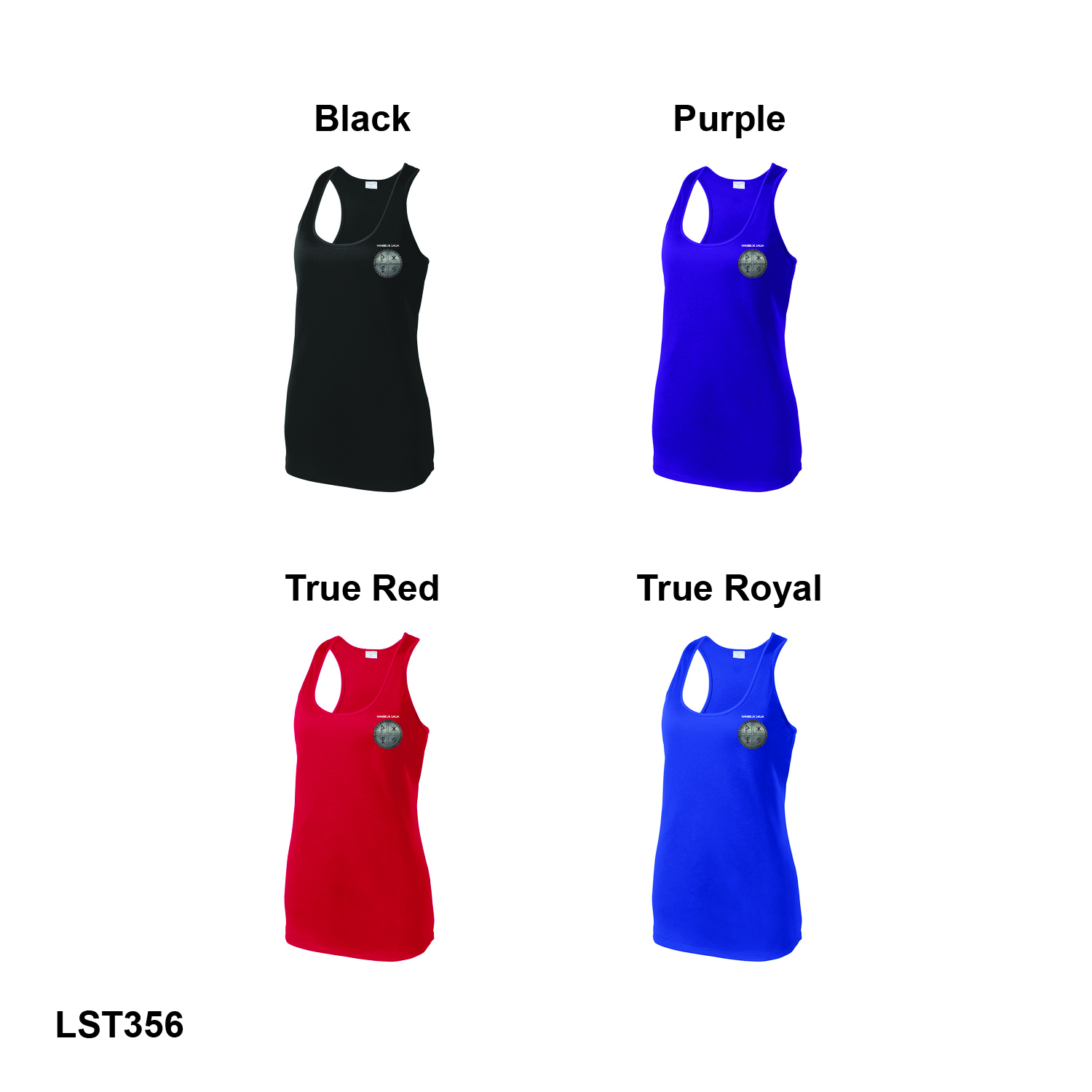 Warrior Saga - Sport-Tek® Ladies PosiCharge® Competitor™ Racerback Tank