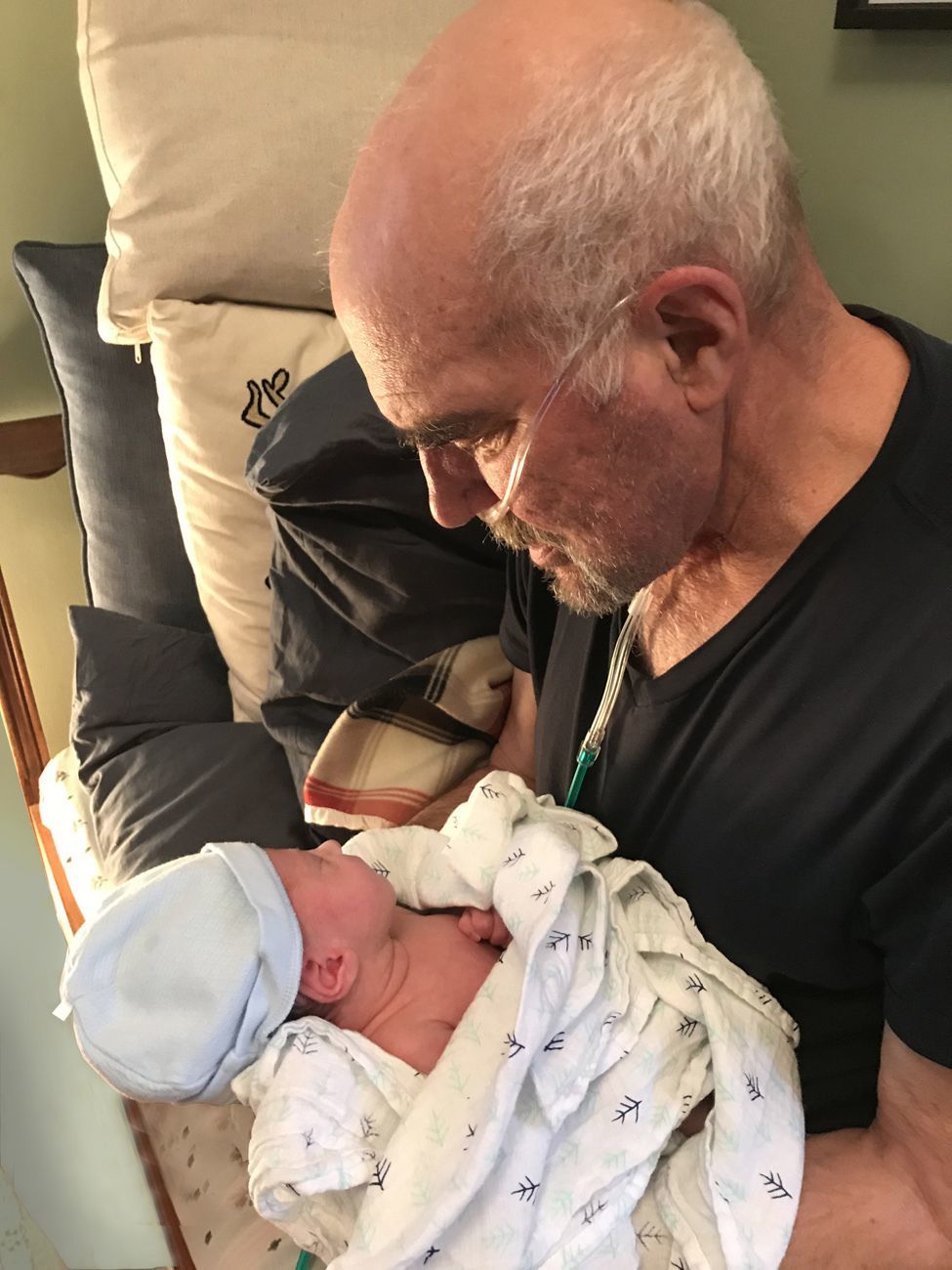 Phil Smart with grandson Louis