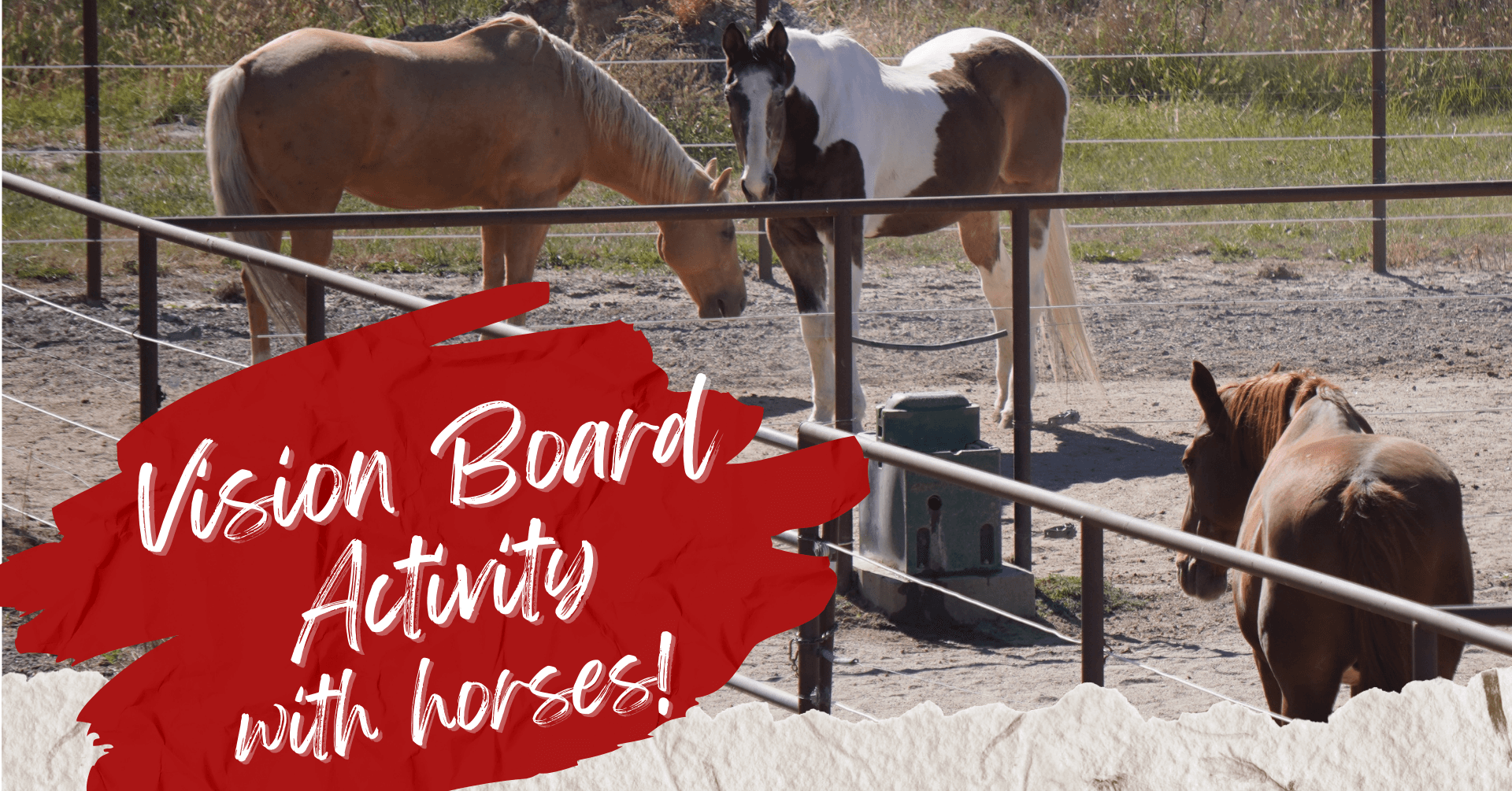 Vision Board Activity at HETRA