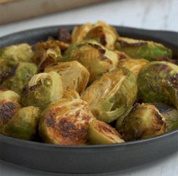 Roasted Lemony Brussels Sprouts