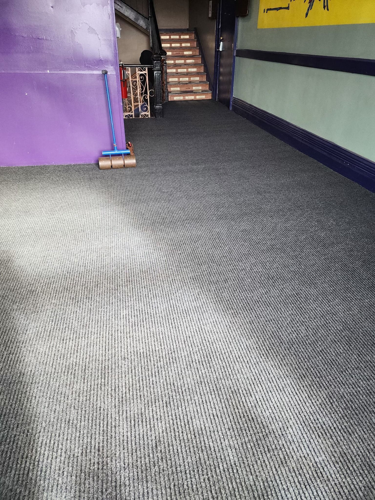 New carpeting in the 2nd floor lobby!