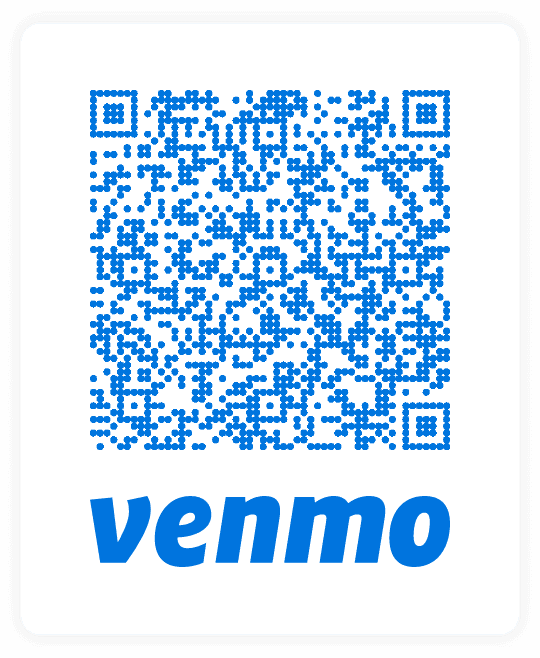 Scan to donation to the CASA Board via Venmo