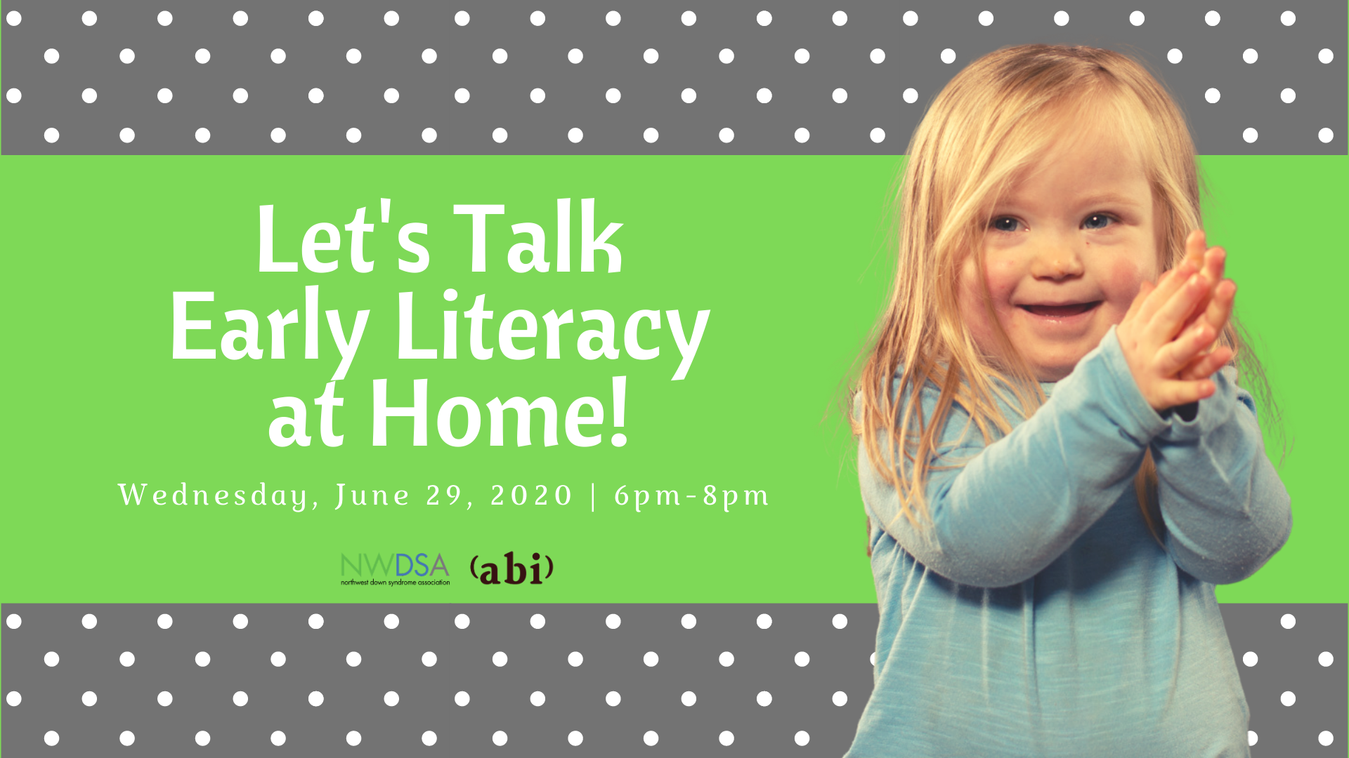 Let’s Talk Early Literacy at Home!