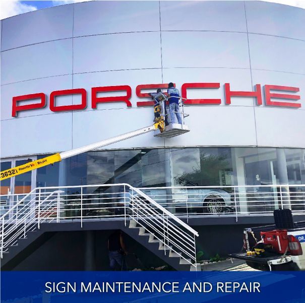 Sign Maintenance and Repair