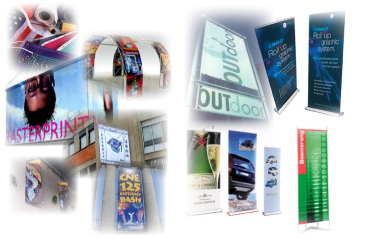 Banners/banner stands