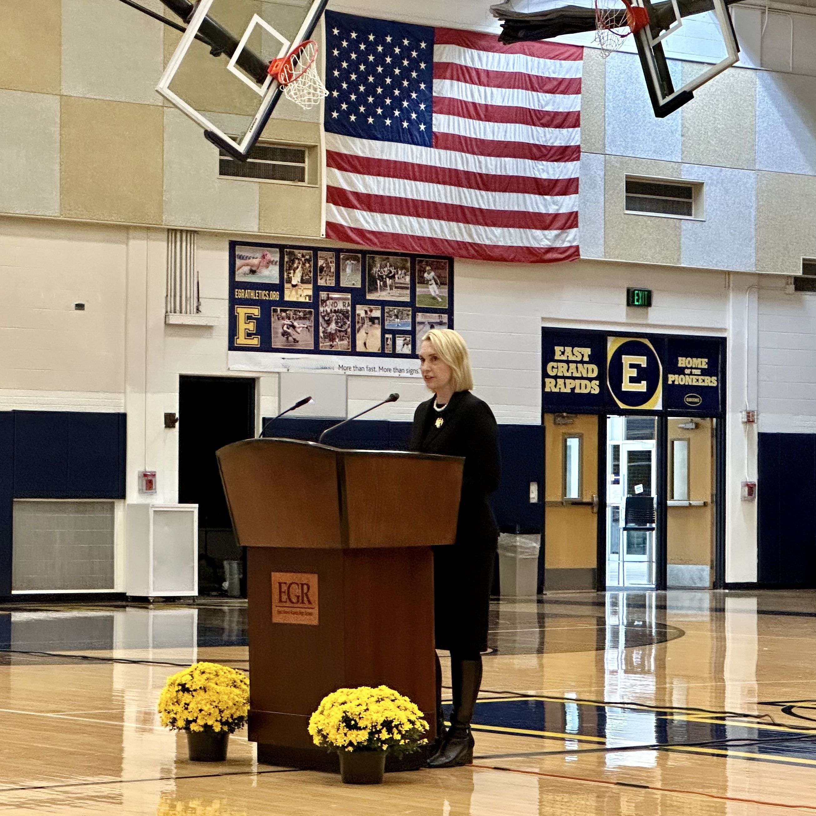 U.S. Ambassador to Ukraine Bridget Brink '87 Speaks to Students