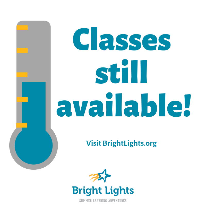 Looking for a class? Great ones still available!