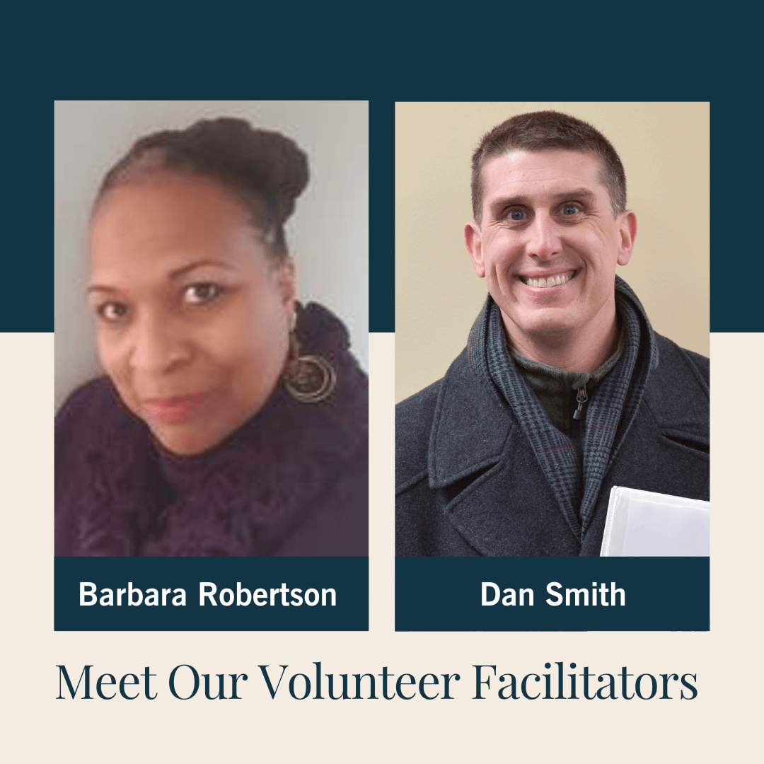 Meet Volunteer Facilitators Barbara and Dan