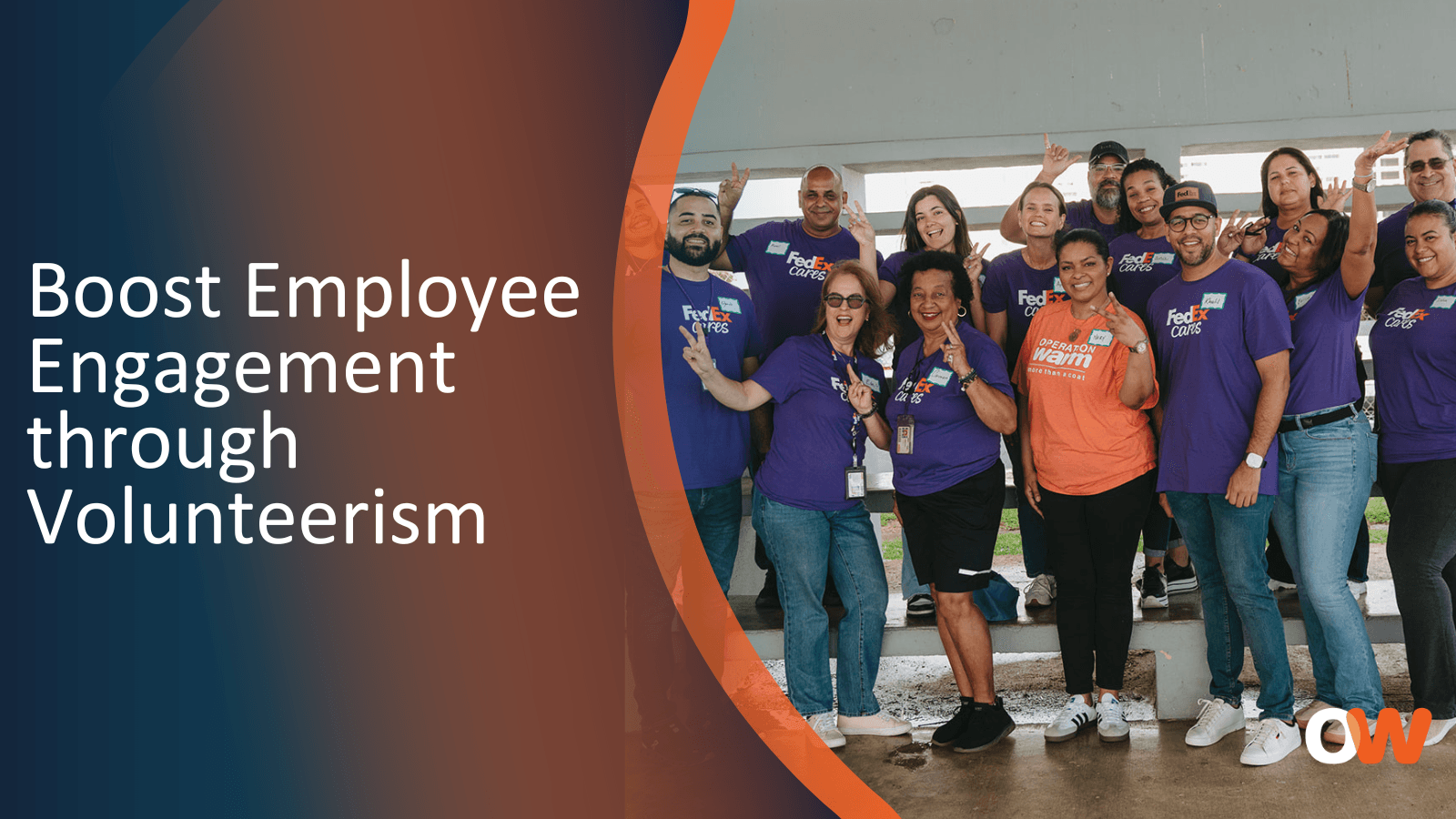 Boost Employee Engagement through Volunteerism