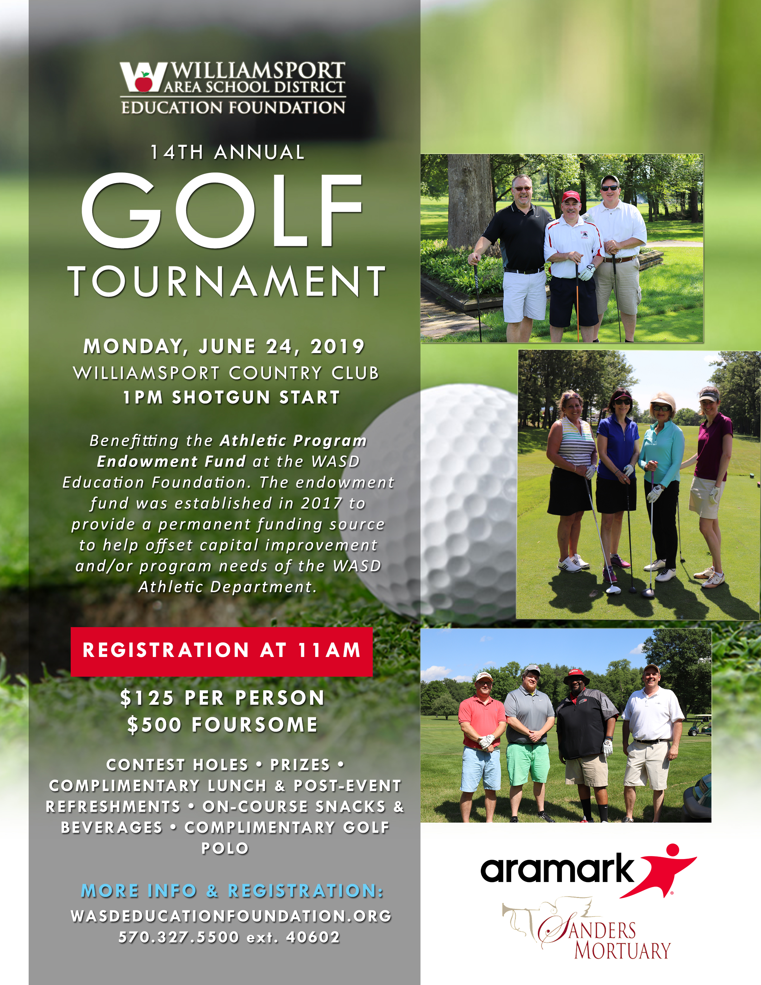 WASD Education Foundation Announces 14th Annual Golf Tournament Event Details