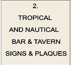 RB27200 - Tropical & Nautical Bar & Tavern Signs & Plaques
