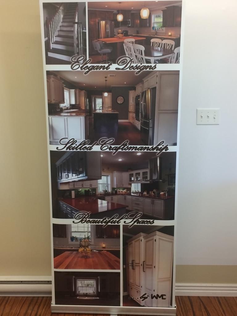 Pop-Up Banner Cabinetry