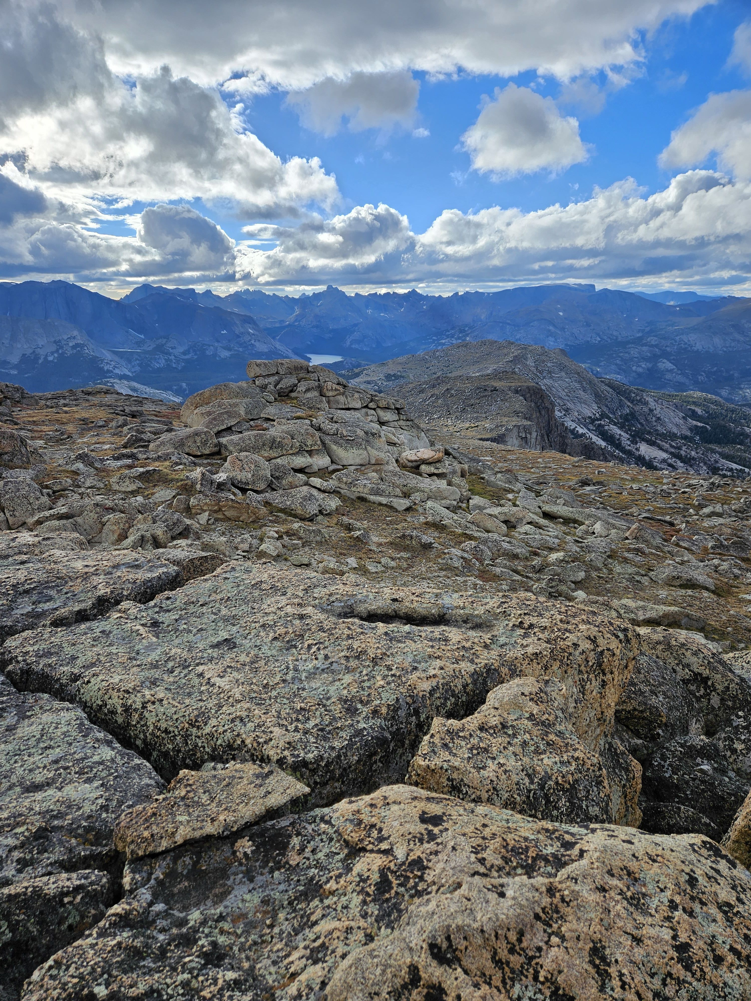 A rocky mountain scene