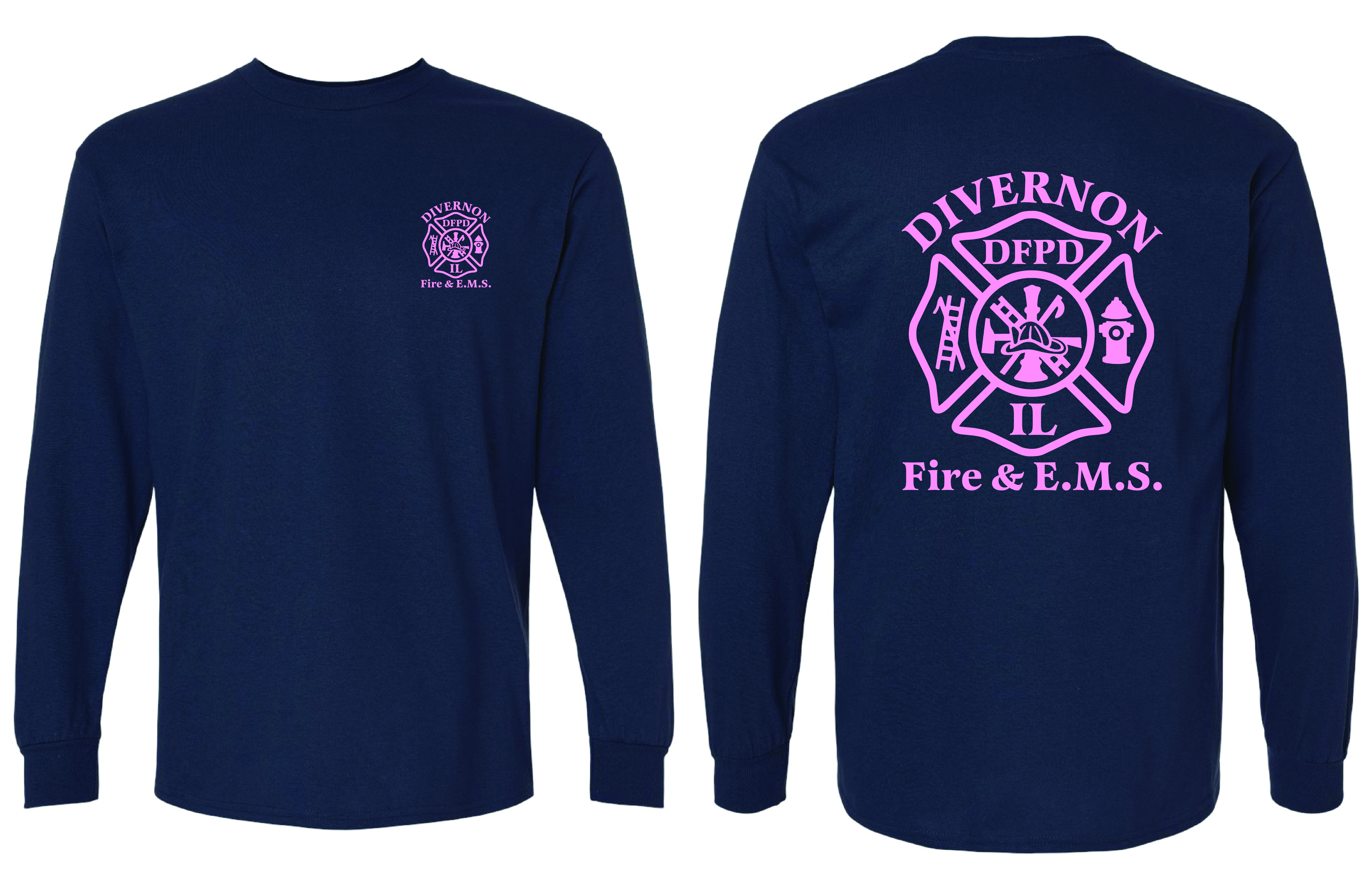 Navy Long Sleeve Shirt