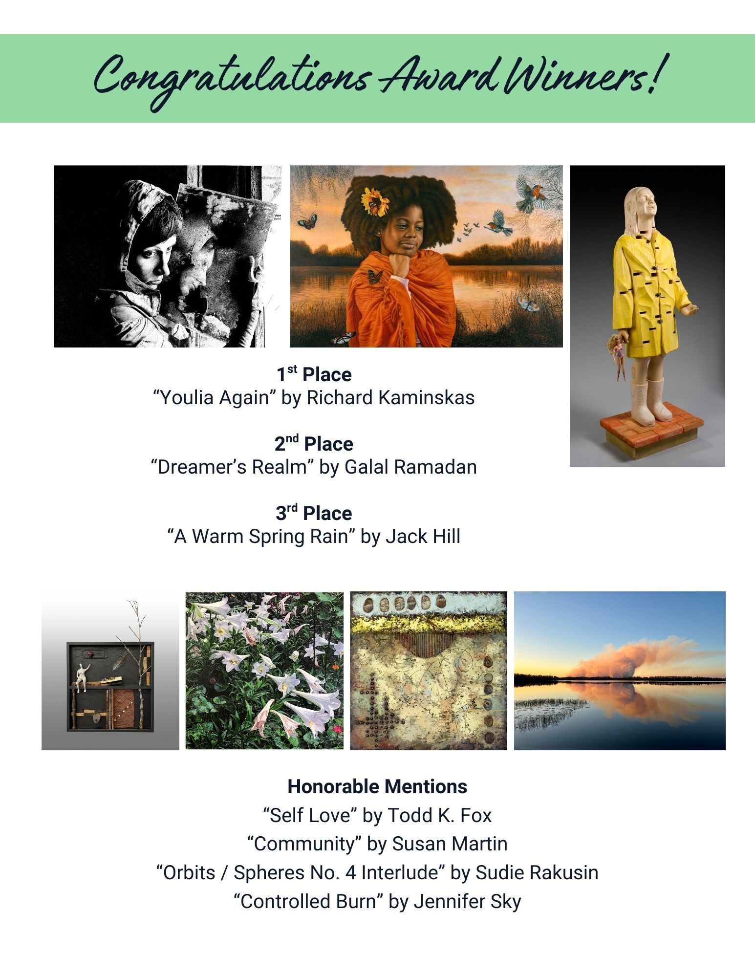 Congratulations Award Recipients!