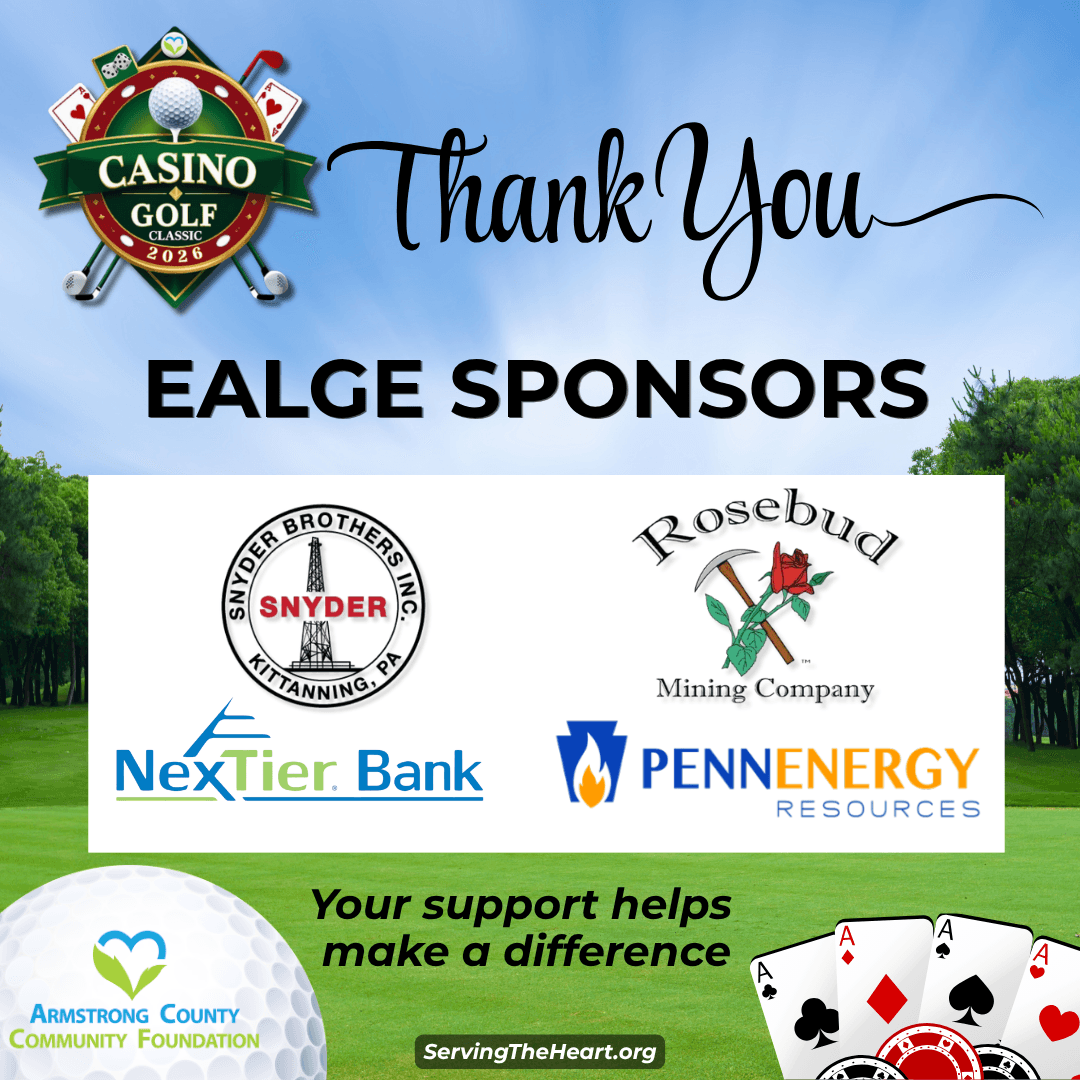 Eagle Sponsors - Snyder Brothers, Rosebud Mining, NexTier Bank, PennEnergy Resource