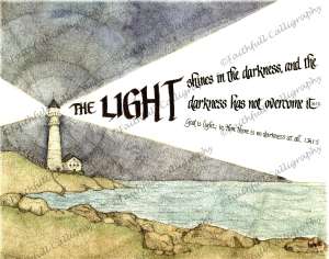 LIGHTHOUSE (John, 1 John, Encouragement, Faithwalk)