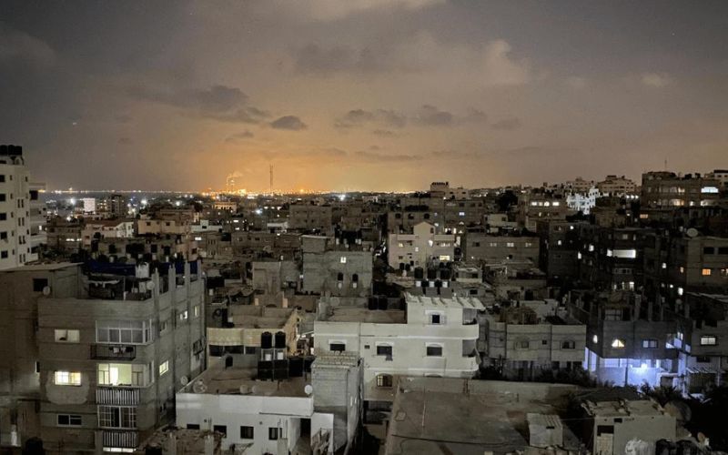 Gaza in the beginning of war