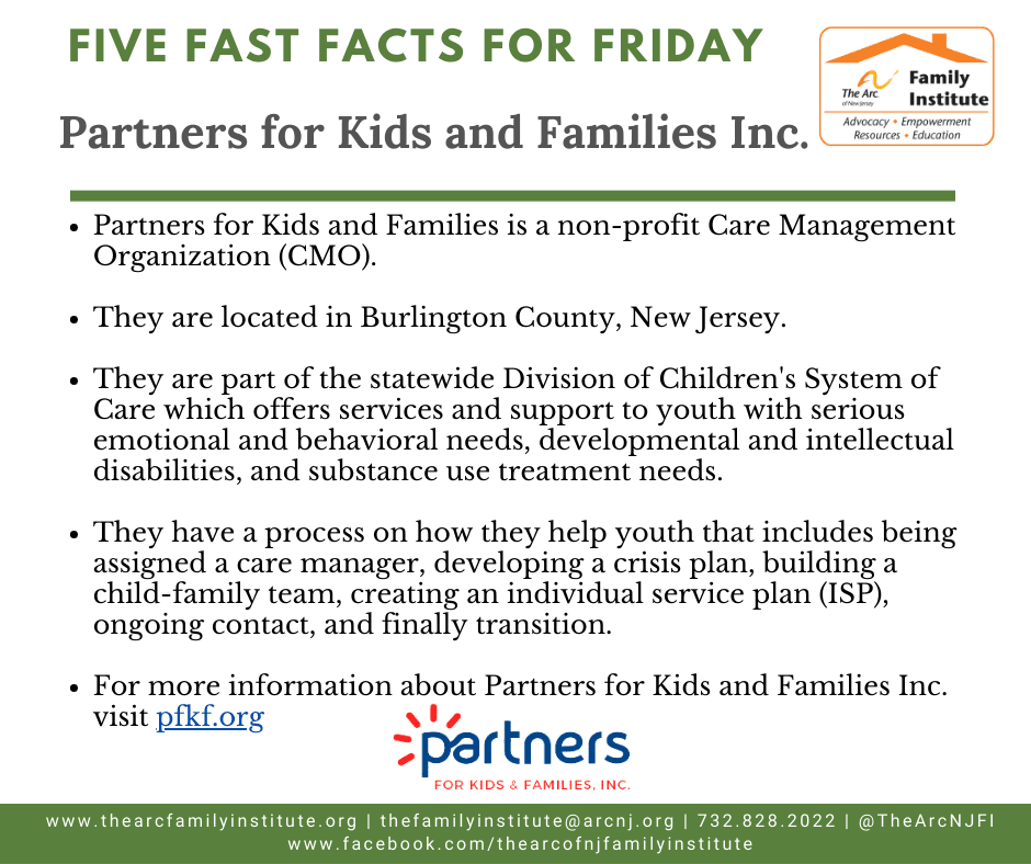 Partners for Kids and Families Inc.