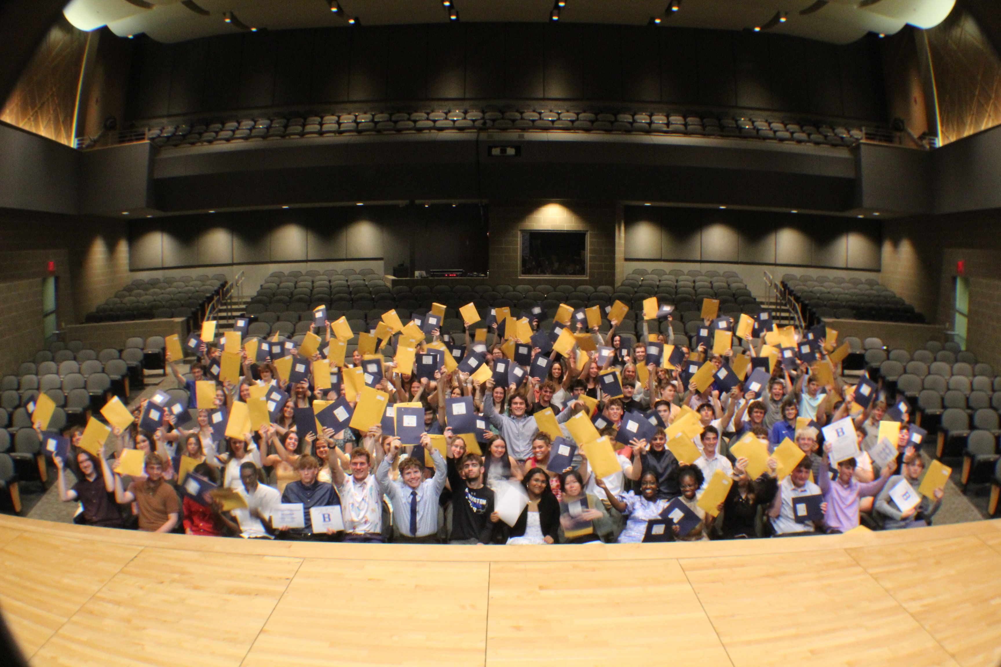 Bennington High School Class of 2025 Seniors at Senior Academic Awards Ceremony