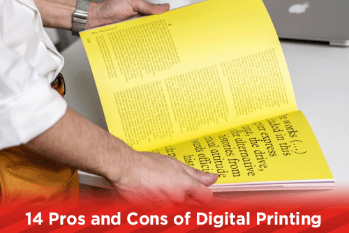 14 Pros and Cons of Digital Printing