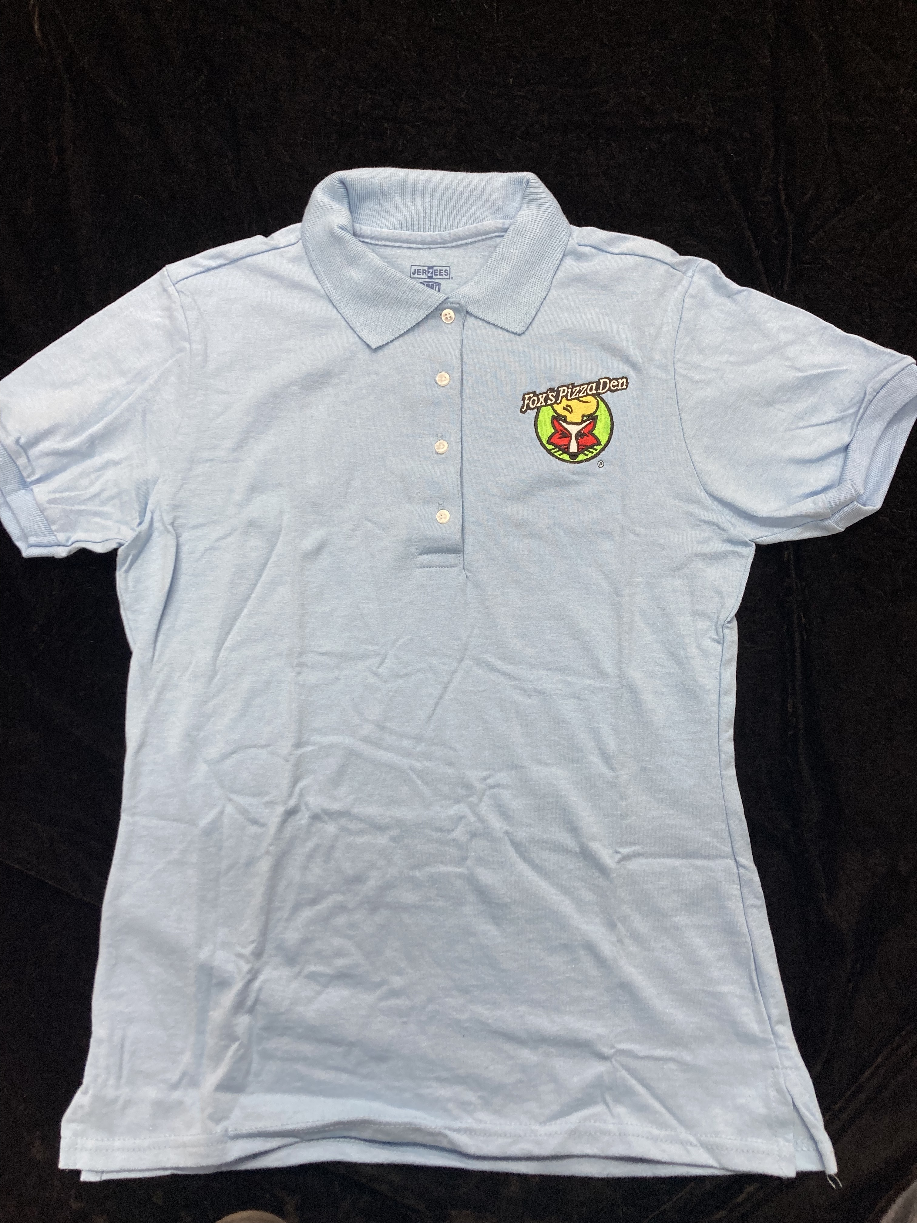 SALE Fox's Logo - Small Light Blue Polo