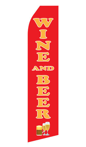 Wine and Beer Econo Stock Flag