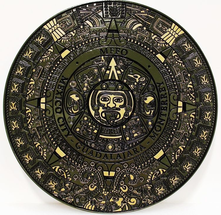CD9220 - Aztec Religious Emblem 