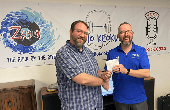 Check presentation from Radio Keokuk