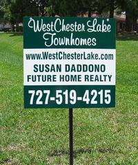 Yard Real Estate Campaign Stake Sign