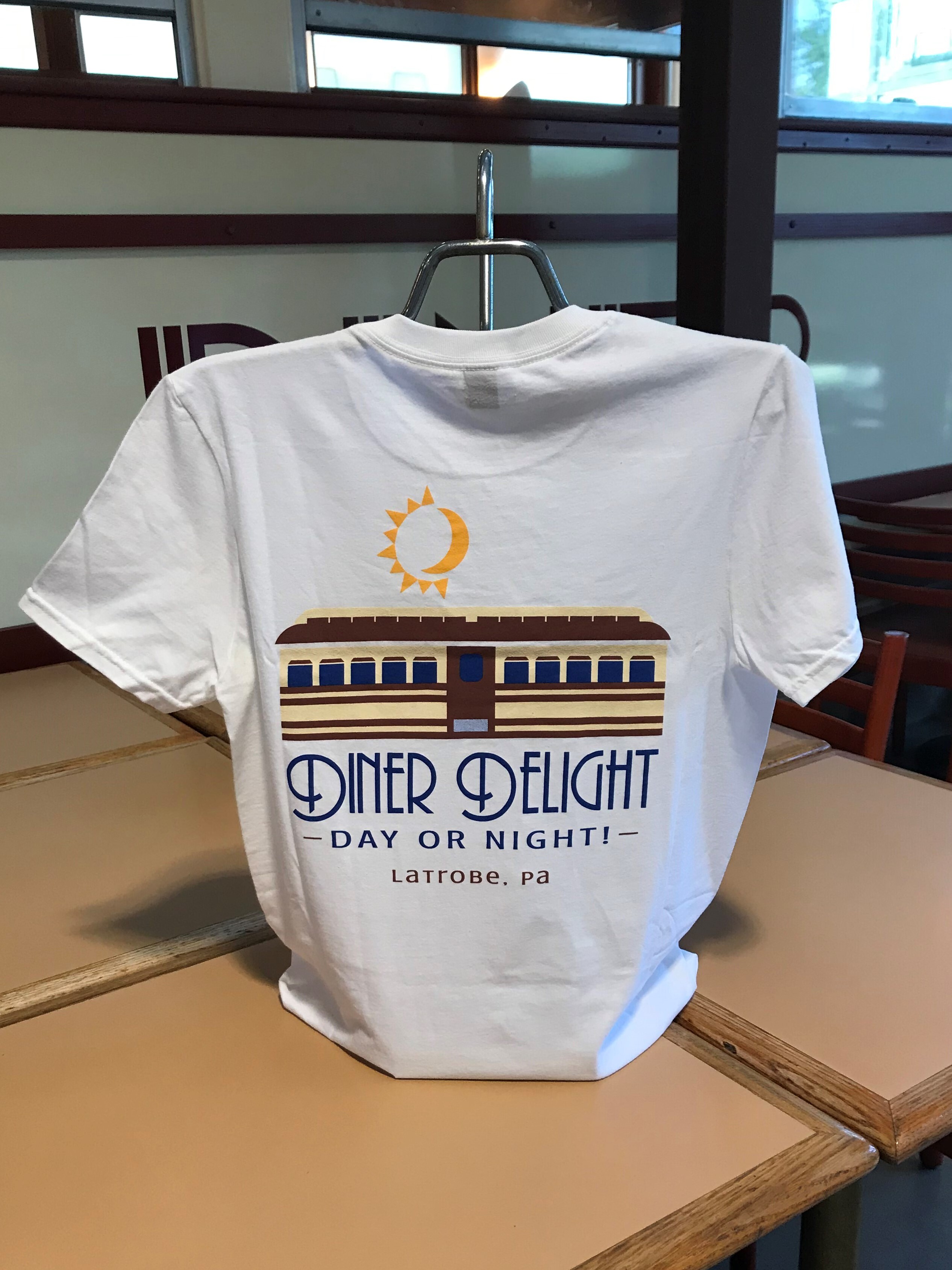 "Diner Delight" T-shirt (White)