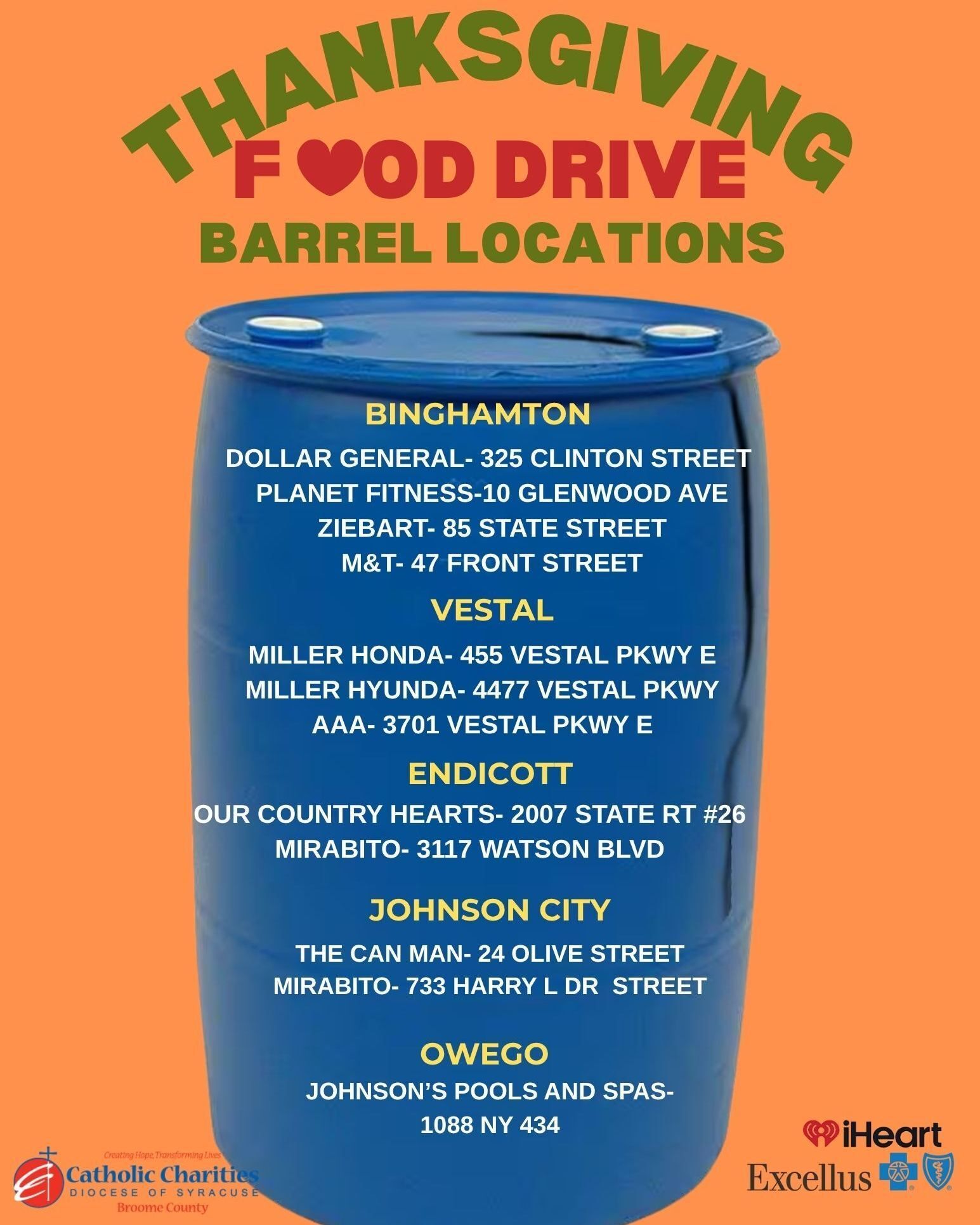 Thanks-for-Giving Turkey Drive Food Collection