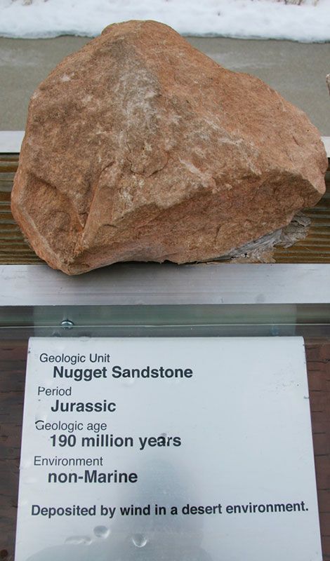 Nugget Sandstone - Jurassic
