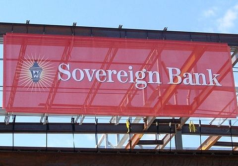 Sovereign Bank Mesh Banner