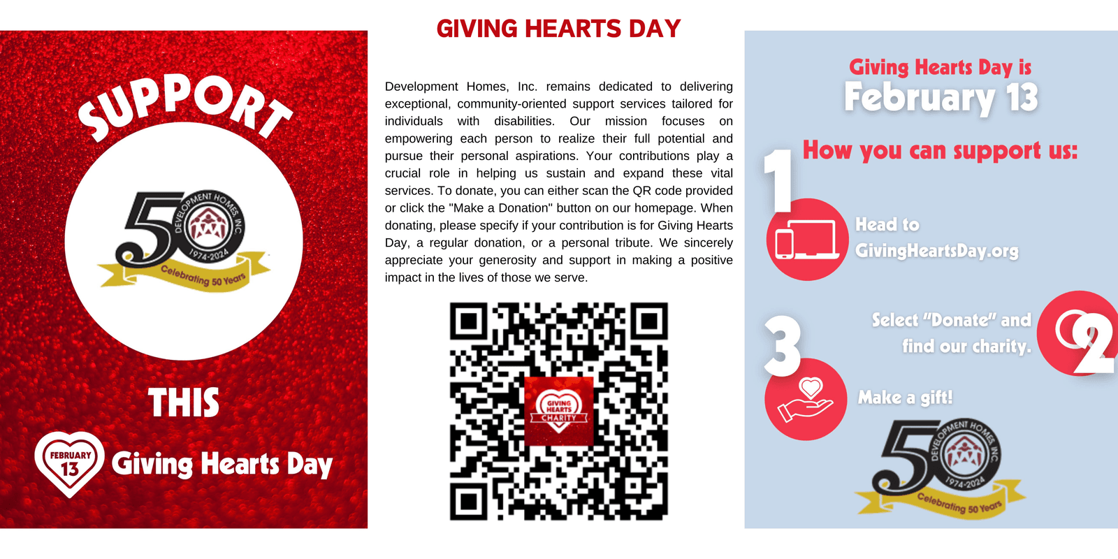 Giving Hearts Day Collage