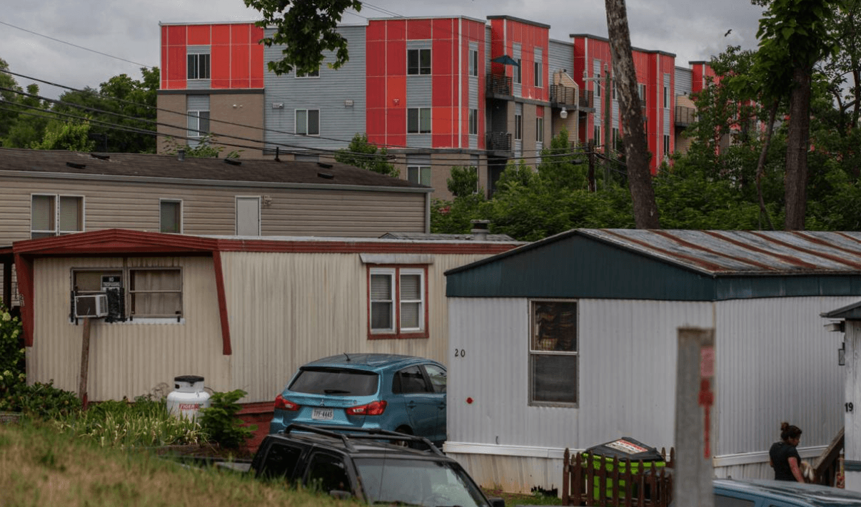 One of Charlottesville's last trailer parks could sell, displacing all of its residents
