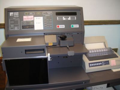 County clerk machines.