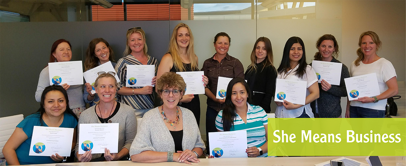 “She Means Business” Spring 2018 Graduation