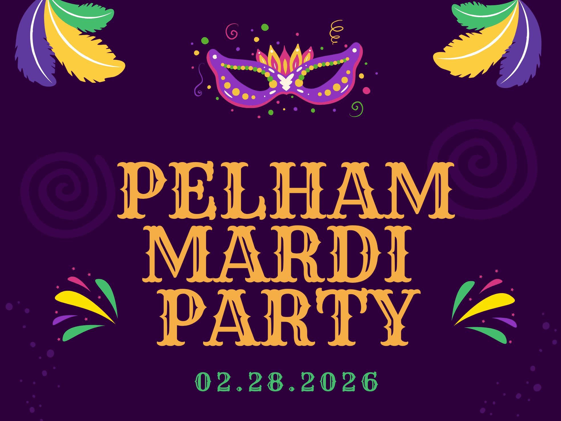 Pelham Mardi Party