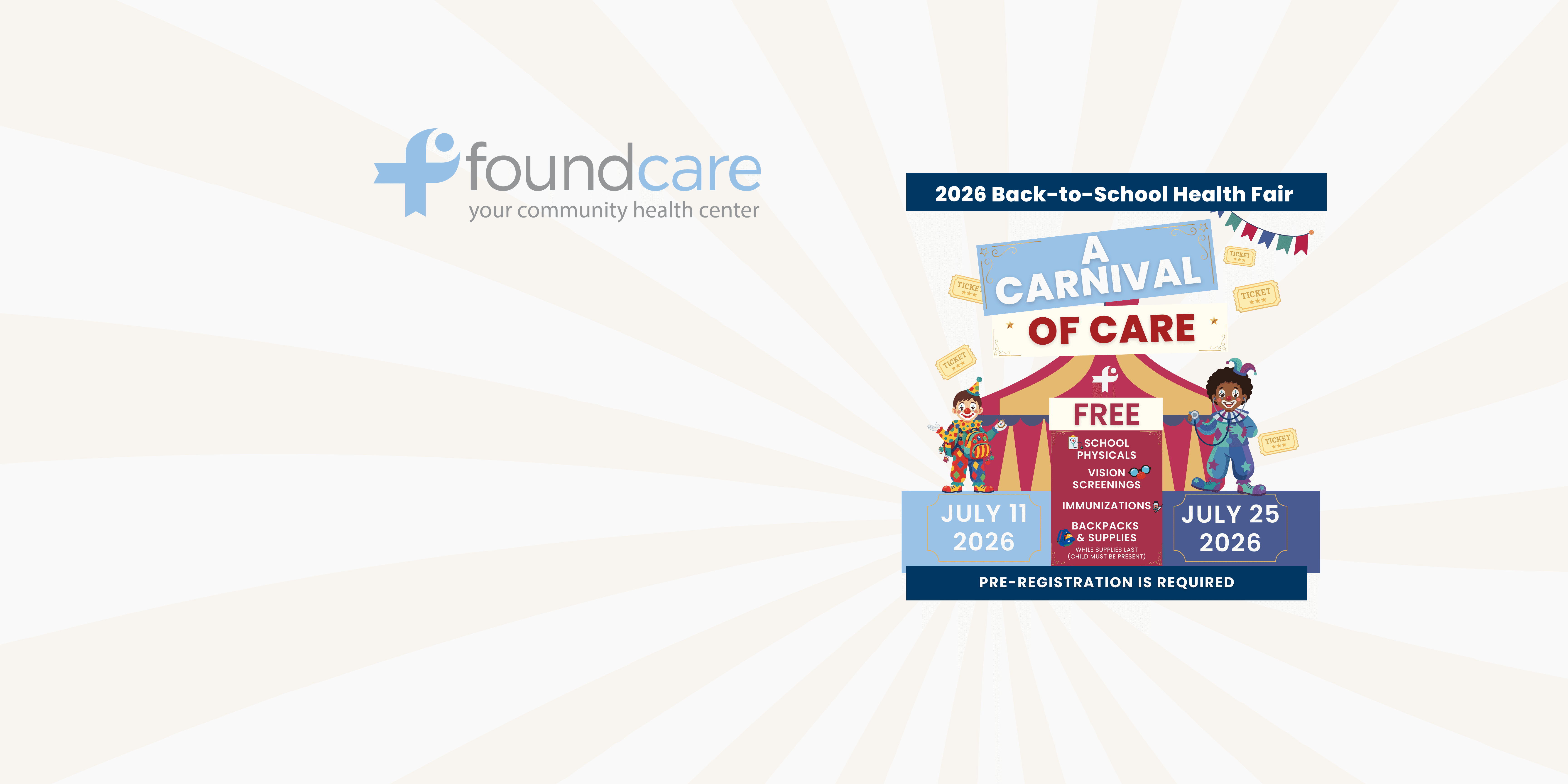 2026 FoundCare Health Fair 🎪
