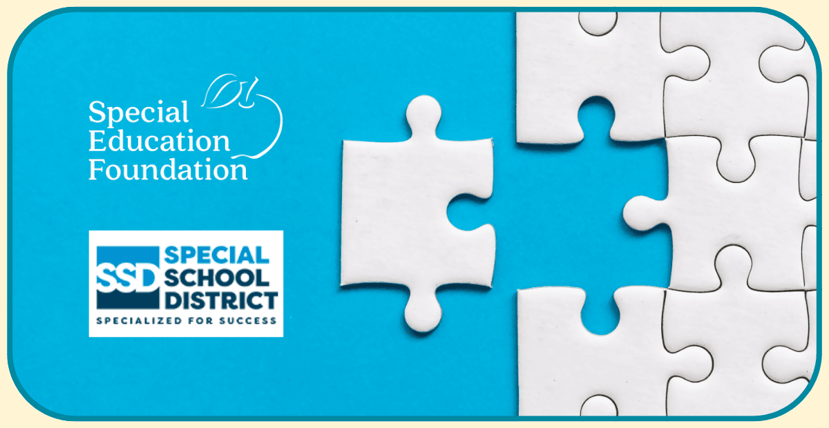 white puzzle pieces on blue background