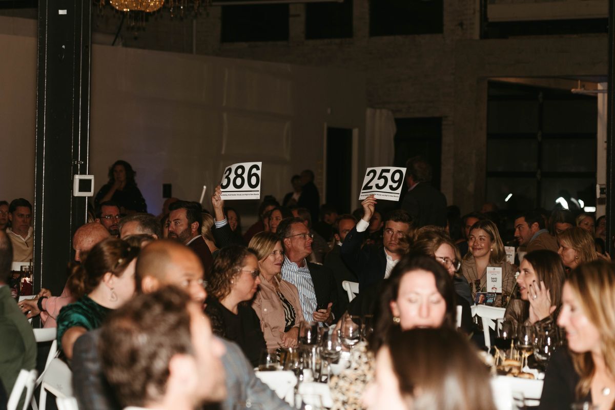 Bidding at Live Auction