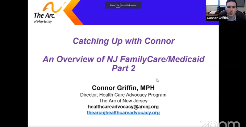 NJ FamilyCare/Medicaid (Part 2) Recording
