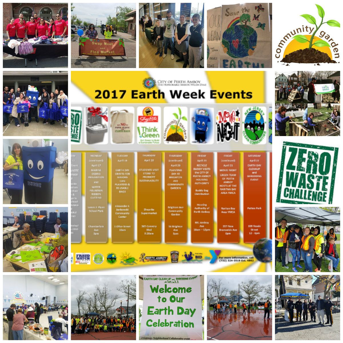Earth Week and Neighborhood Watch April 2017