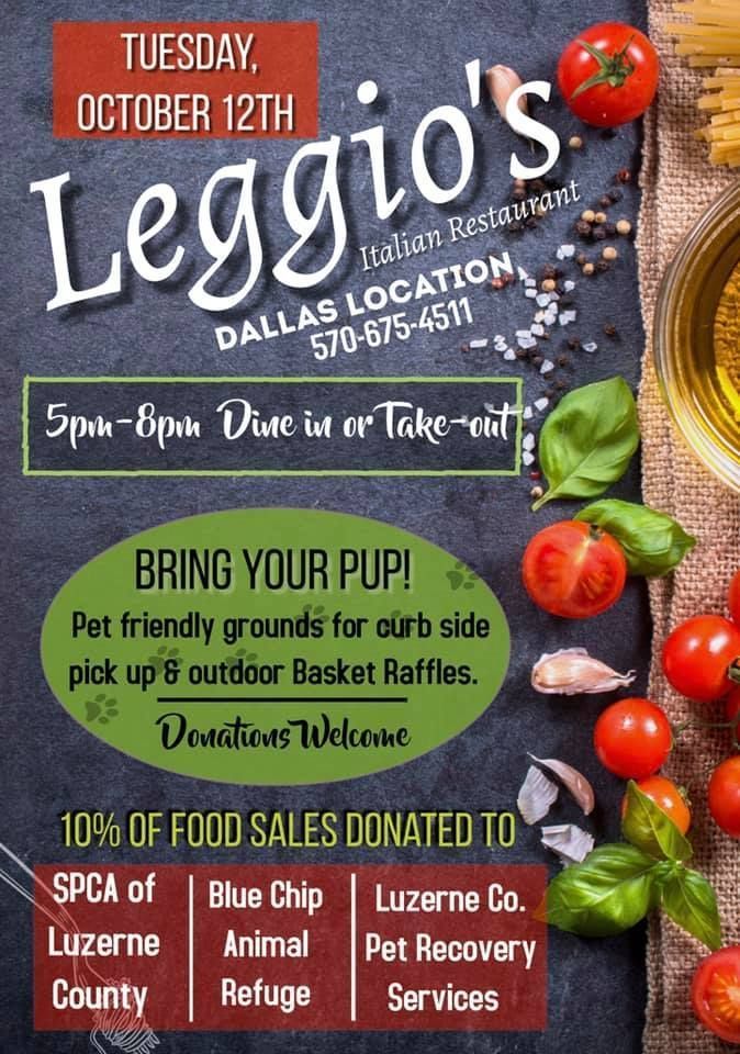 Leggio's Fundraiser Organized by Nikki W.!