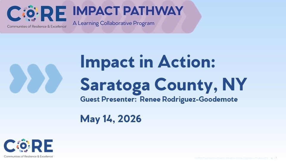 Impact in Action - Saratoga County, New York
