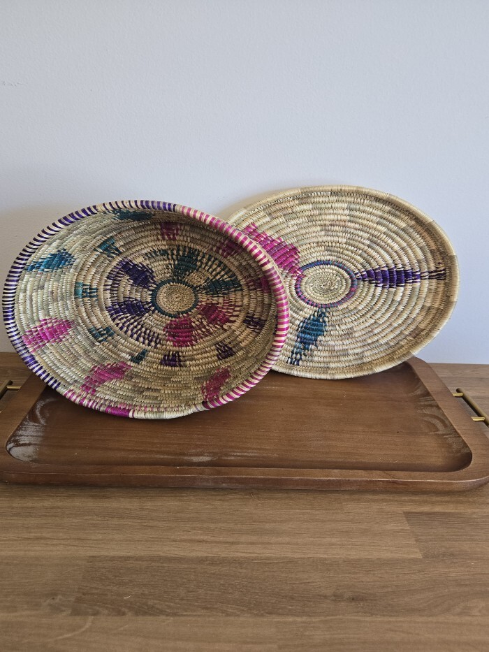 Handmade Basket - 12"x6" with Lid