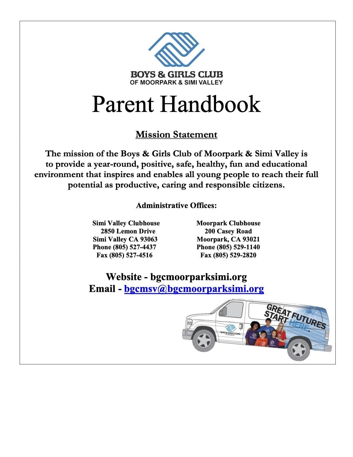 2021 Parent Handbook